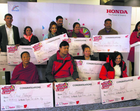 Syakar Trading unveils ‘Honda Wheel of Fortune’ winners
